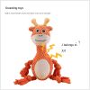 dog chew toys plush sound toys grinding teeth resistant to bite interactive pet dog toys - Elephant baby
