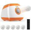 Automatic Dog Ball Launcher with 26-79 FT Distance, Automatic Ball Launcher for Medium and Large Dogs, Orange - Default Title