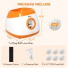 Automatic Dog Ball Launcher with 26-79 FT Distance, Automatic Ball Launcher for Medium and Large Dogs, Orange - Default Title